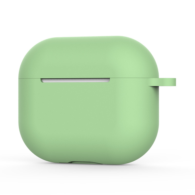 Aplicable a Apple airpods3 auricular caso inalámbrico Bluetooth auricular caso airpods silicona resistente a la caída de la caja protectora