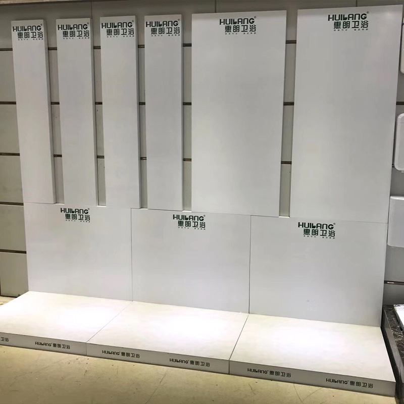 メーカー卸売塗装済み天井噴水式シャワー浴室陳列棚タオル掛け金具展示板展示キャビネット|undefined