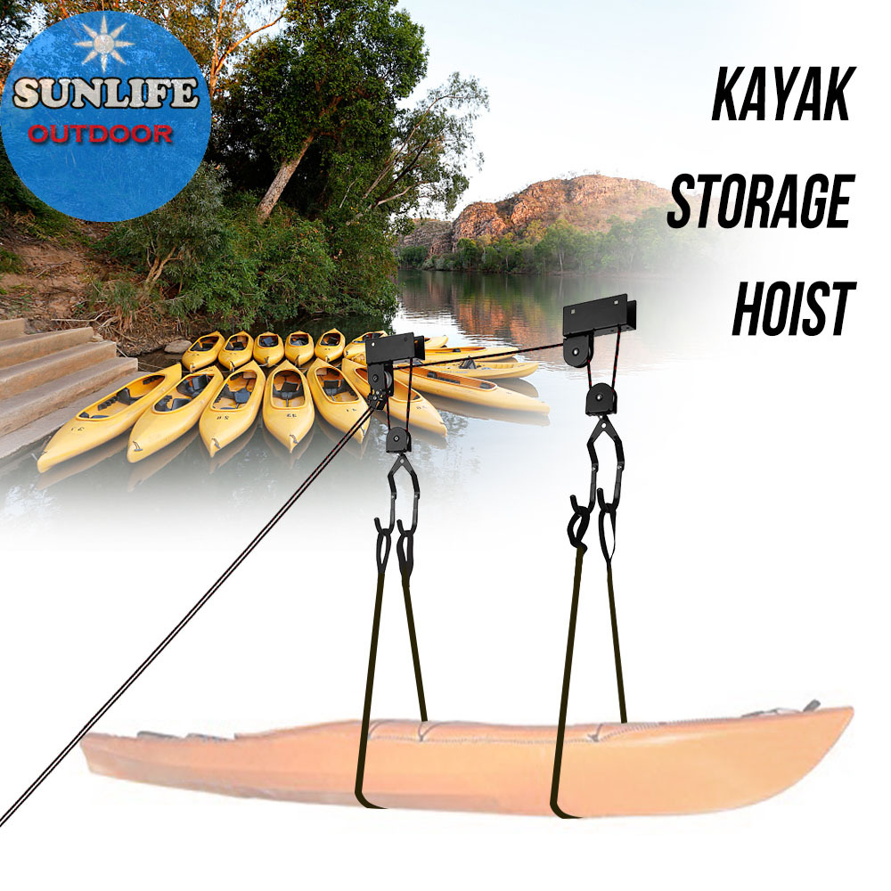 豪华吊架 皮划艇独木舟自行车提升神器吊架手拿装置车顶箱吊顶架