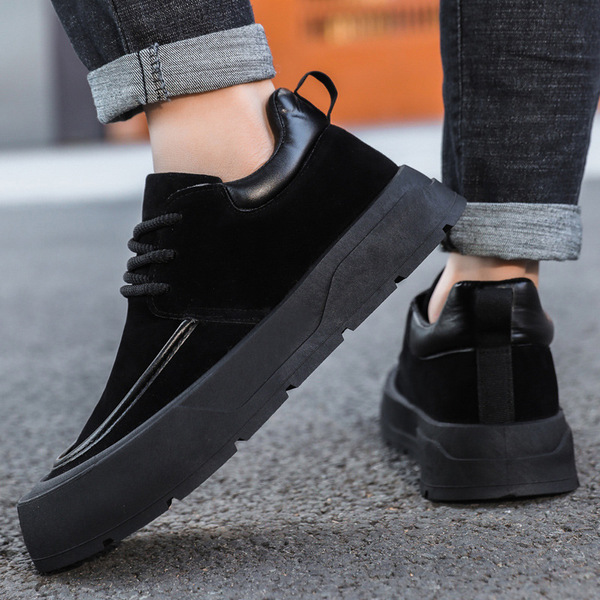 Winter retro insulated keep warm sneakers English style