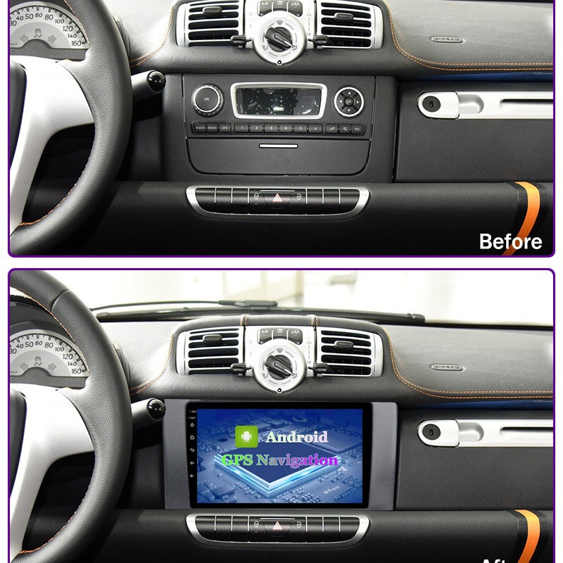 Cross-border products are suitable for 11-15 Mercedes-Benz Smart automobile car multimedia GPS Android DVD navigation 2