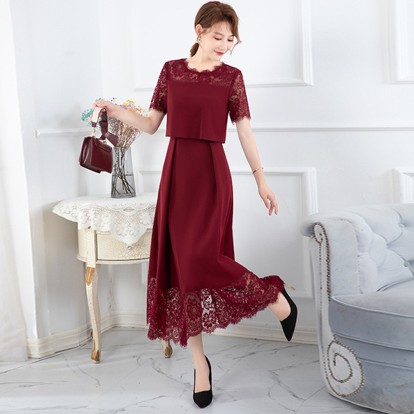 Summer lace elegant dress