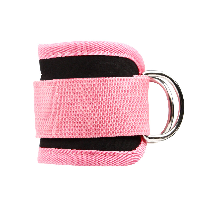 핑크색 발목 버클 1개