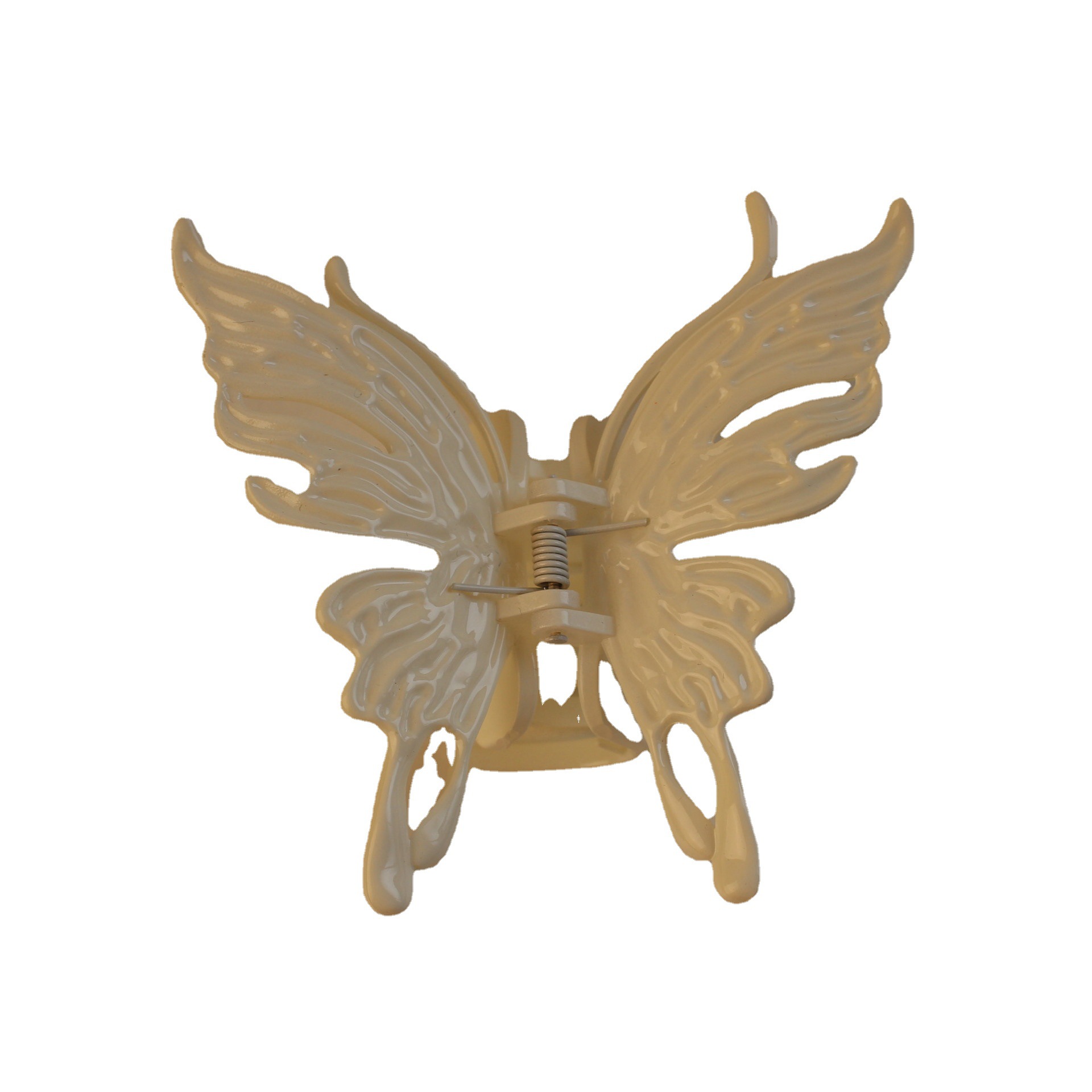 Südkorea Dongdaemun Super Fee Retro Drei-dimensional Schmetterling Greifen Clip Erweiterte Sinn Nische Design Elegante Shark Clip Top Clip_voghion.com