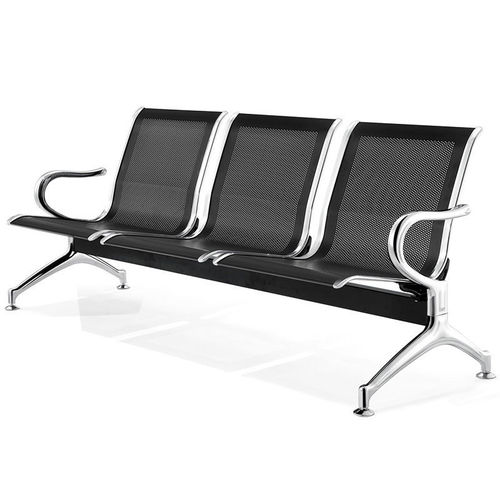 Three-seat row chair, hospital waiting chair, waiting station chair, infusion chair, stainless steel airport chair, bank row chair