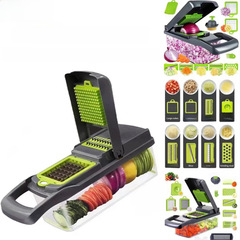 多功能切菜器刨絲器土豆擦絲器家用切絲器廚房切丁器黃瓜切片機