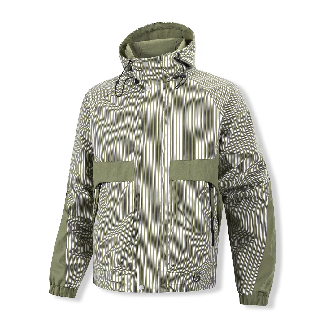 Cross-Border Jacket Men's 2025 Spring and Autumn American Hooded Workwear Youth Casual Versatile Outdoor Sports Men's Jacket