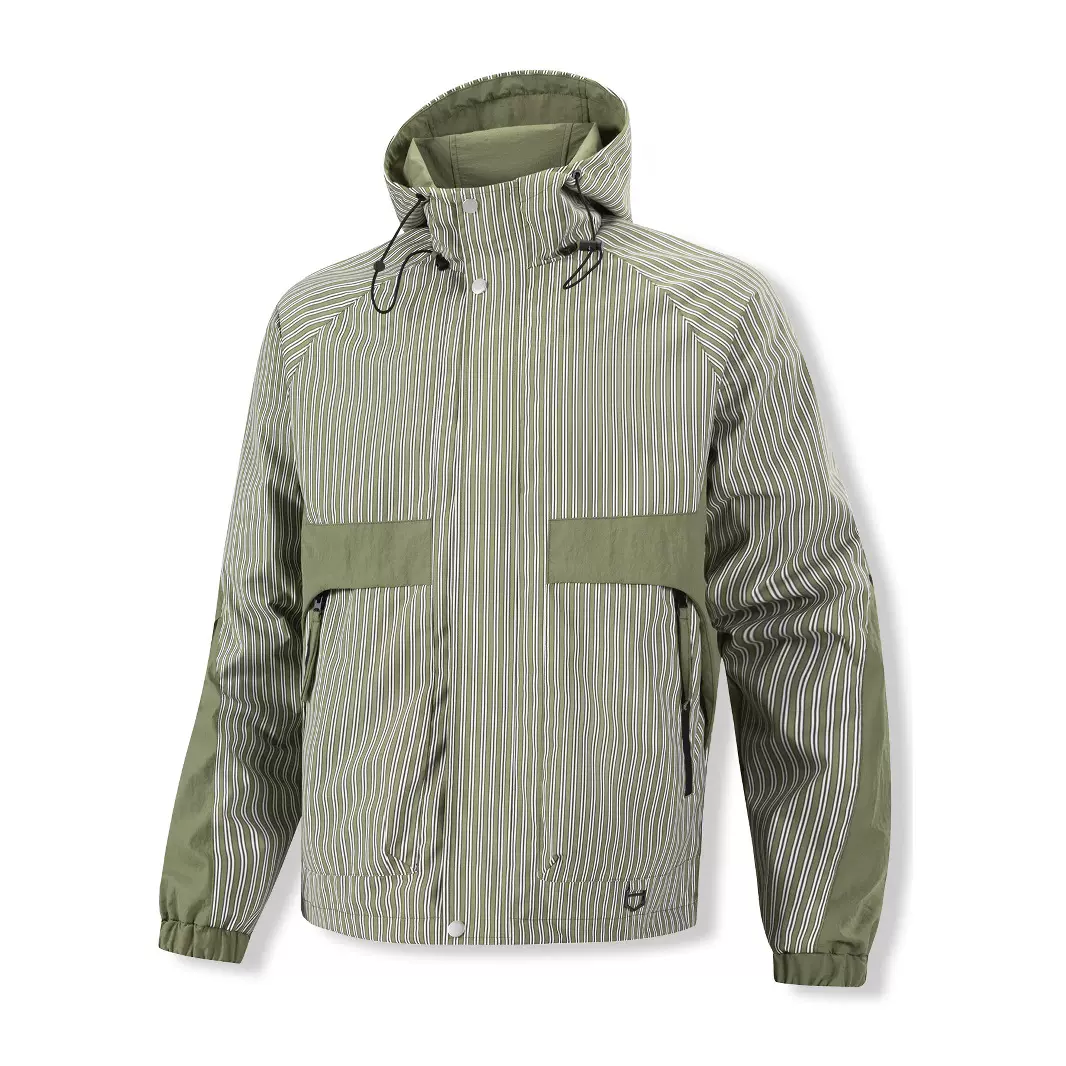 跨境夹克男2025春秋美式连帽工装青少年休闲百搭户外运动男士外套