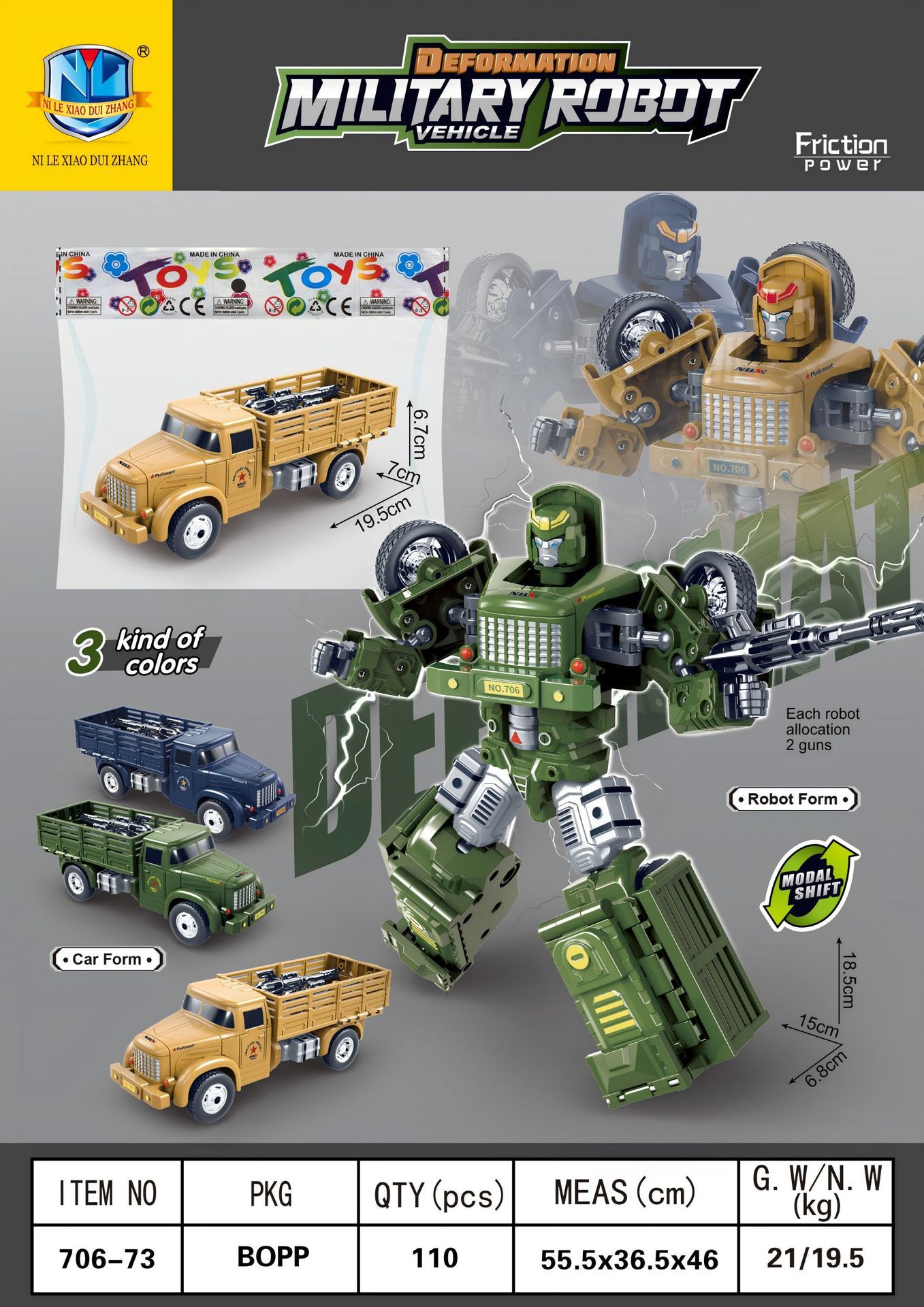 706 - 73 vehículos (lotes de caja completa)