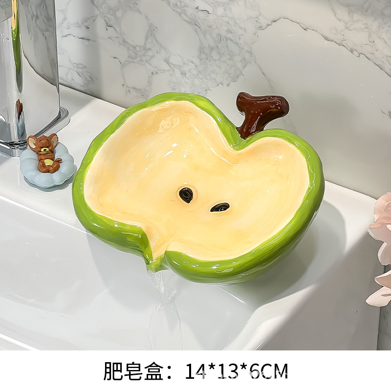 【녹색】사과 비누 상자