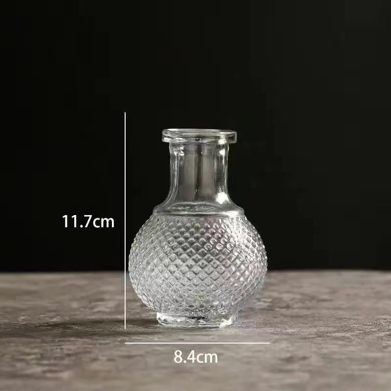 Flor de vidrio vintage francés ornamentos hidropónicos in-viento alto valor de belleza alta sensación de decoración de la sala de estar flores