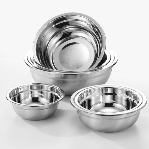 Stainless steel pot Korean style soup pot wholesale vegetable pot soup pot thickened household steel pot kitchen face pot student canteen pot