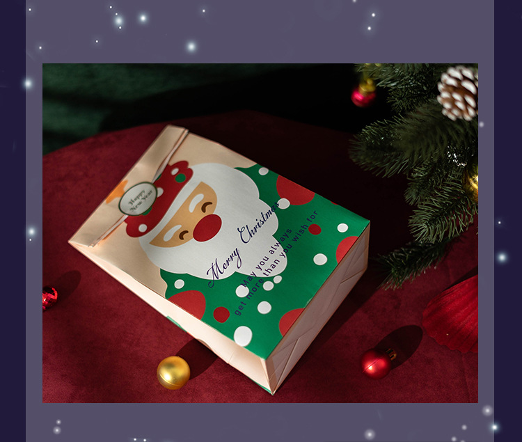 1 Set Quantity Christmas Occasion Christmas Festival Christmas Cute Santa Claus Christmas Gift Wrapping Supplies Gift Wrapping Supplies