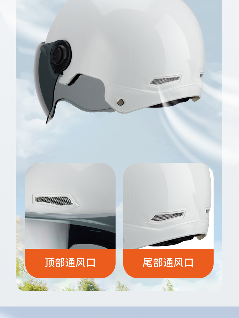 3C Certified Extra Large Helmet for Electric Vehicle 5XL