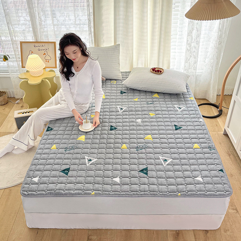 Cotton Mattress Soft Mattress Protection Mattress Cushion Thin Sijitong Household Cotton Kang Bottom Couch Rice Cotton Mattress Soft Mattress Protection Mattress Cushion Thin Sijitong Household Cotton Kang Bottom Couch Rice