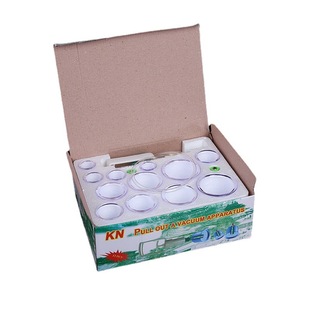 Factory wholesale KN12 English cupping device household vacuum cupping device foam packaging cupping tank cross-border Amazon