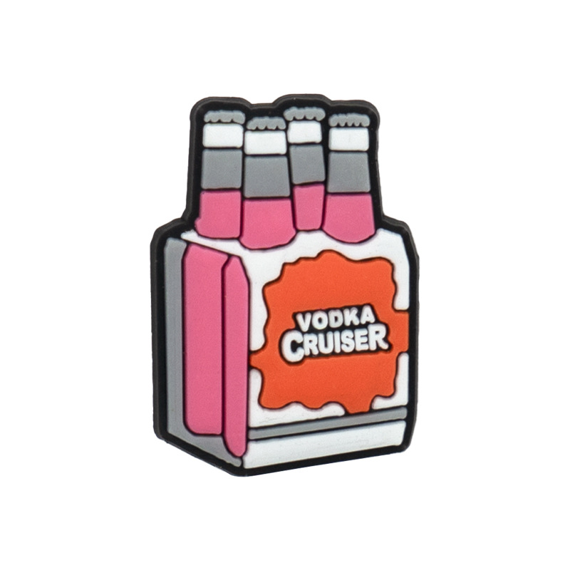 国境を越えたアニメオーストラリアの靴の花の靴は穴の靴の装飾のボタンの部品を掛けます。