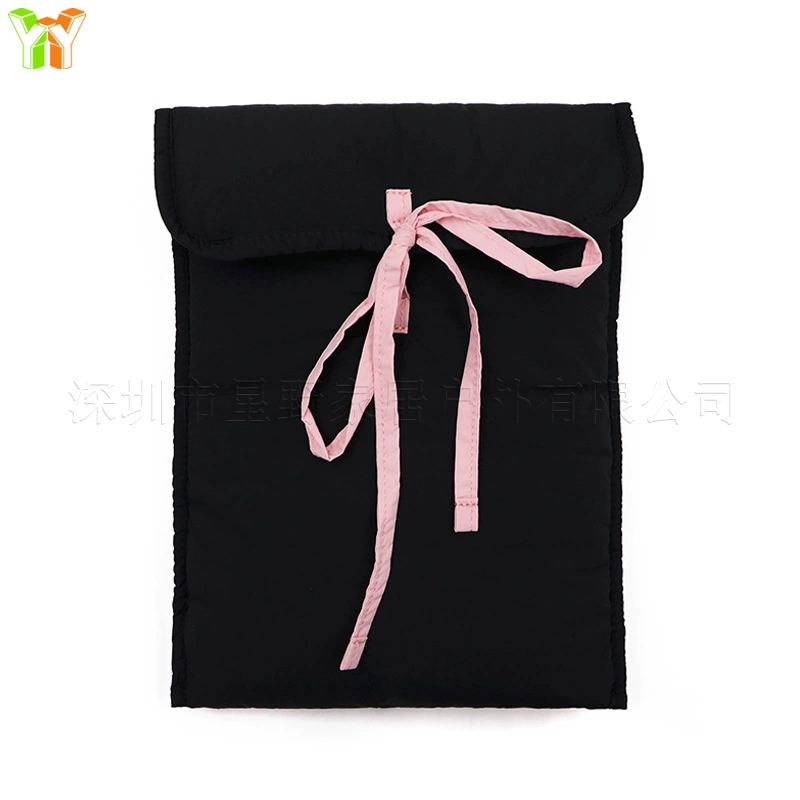 Tablet laptop with bow, quilted organizer bag, (Physicals)