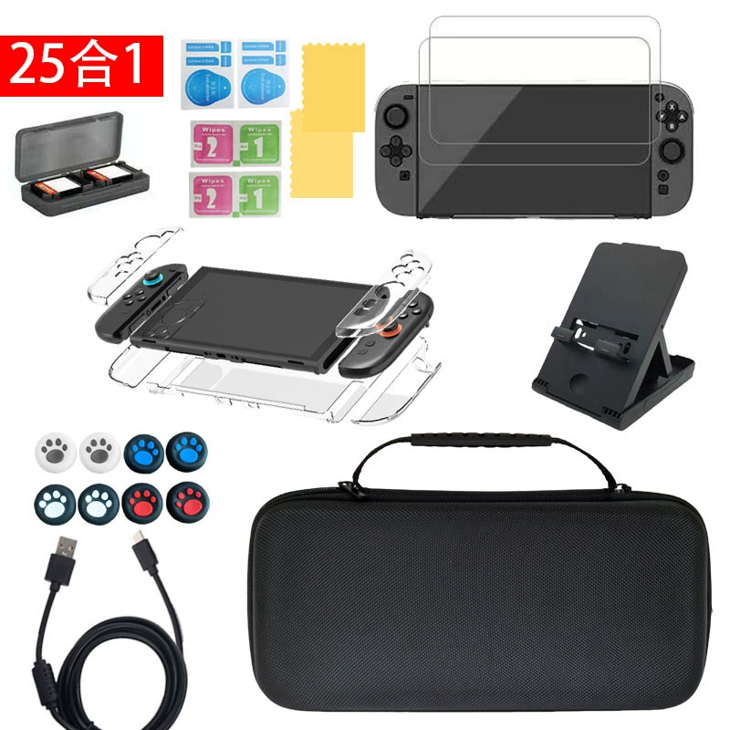 Подходящий для Nintendo switch2 нейлоновый стиль хранения сумка двухугольная плоский хлеб четыре угловая сумка большая вместимость
