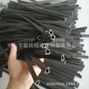 Guangdong Special-shaped Silicone Sleeve Non-standard Silicone Sealing Strip Can Be Customized with Pictures and Samples Can Be Cut and Sprayed with Oil Adhesive Backing