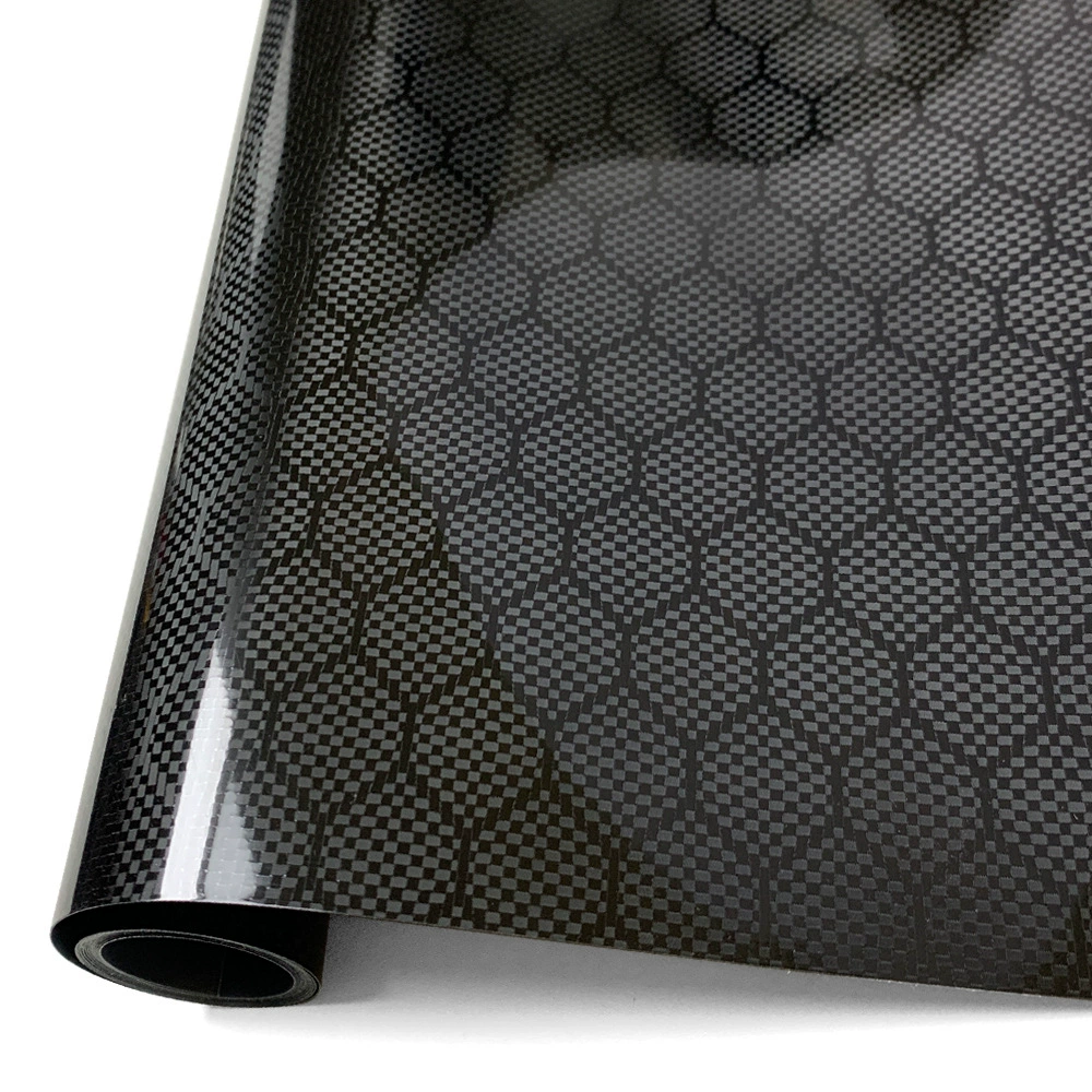 Чистая красная автомобильная пленка ПЭТ автомобильная изменяемая пленка фабрика прямых продаж сотового углеродного волокна зеркала заднего вида