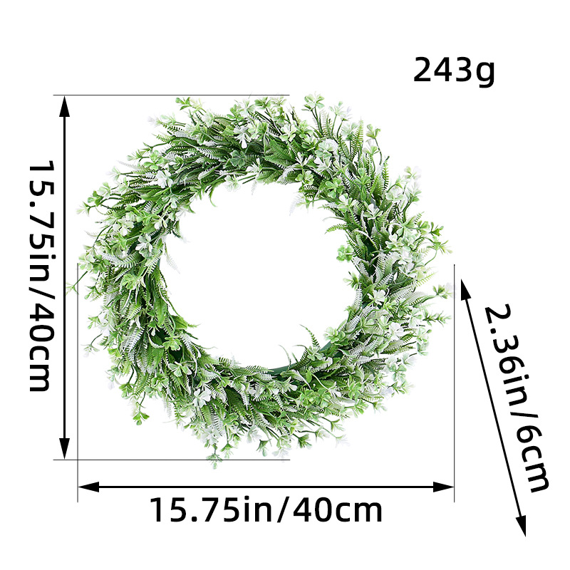 Guirnalda de Plantas Artificiales Love Spring de Hong Kong, Decoración Colgante, Guirnalda Decorativa Navideña de Amazon, Accesorios de Fotografía para Exteriores, en Existencia