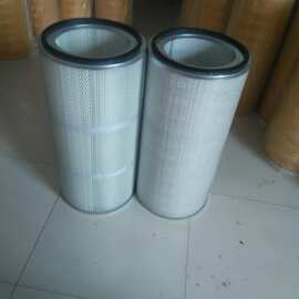 脉冲式塑粉回收机柜除尘滤筒350×240x900粉尘滤芯图片