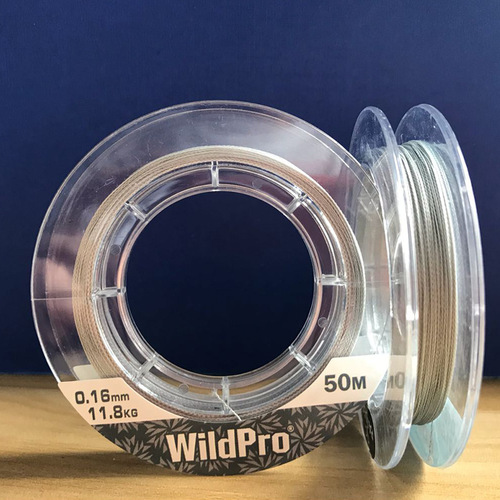 Wildpro brand sales PE fishing line transparent high strength ice fishing line 50m anti-bite fishing line fishing tackle
