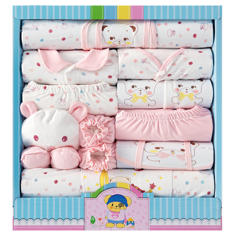Cotton gift box for new born