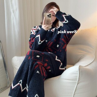 PINKWEO��Ʒܛ�d�d�Ҿӷ����bŮ�ﶬ����ů�Ӻ��߅�q˯��