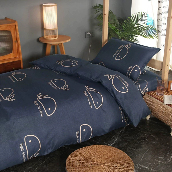 Little whale 21 count pure cotton