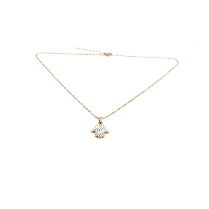 Fashion Stainless Steel Necklace Wholesale display picture 7