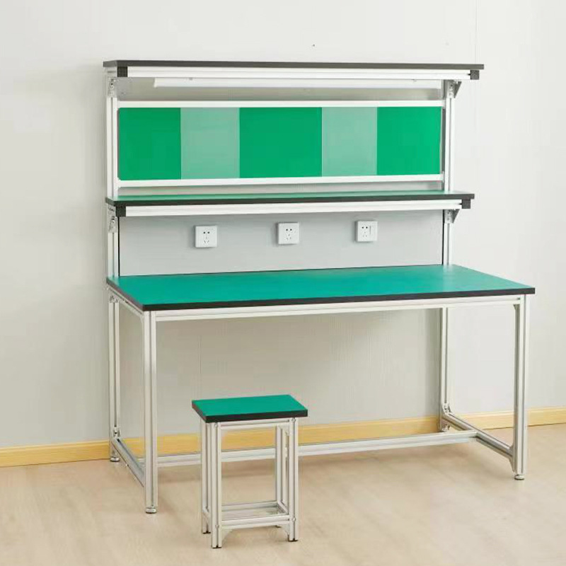 防静电工作台车间不锈钢小推车五金工具车厂家移动钳工工具操作台