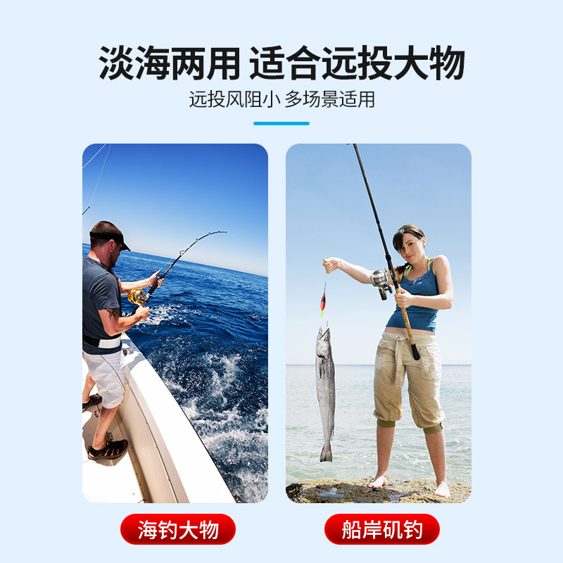 Yiliu electronic rock fishing float manufacturer wholesale sea pole sea fishing long-range luminous float large object float rock fishing luminous float