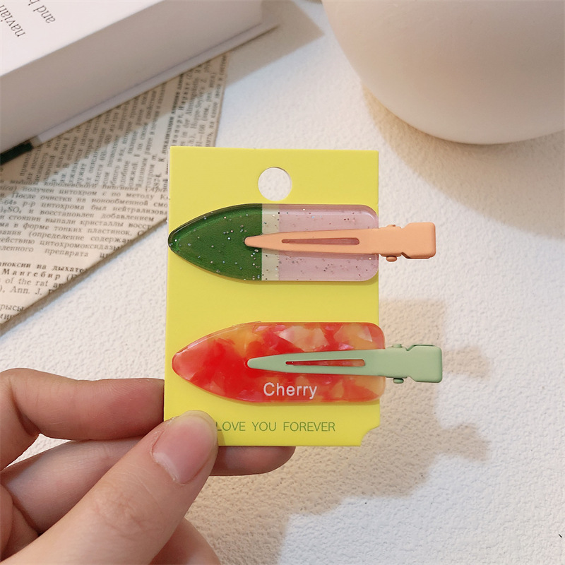 Un par de impresión de arco para niñas pinzas de cabello sin marcas de dibujos animados para mujeres adorables pinzas de cabello para el cabello de bordas rotas image 10