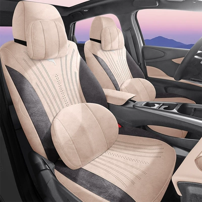 New Dolphin Smart Driving Edition Modelə uyğun (Original) oturacaq örtükləri - seashell-powder-memory-foam-version-360-all-inclusive-note-the-model-year