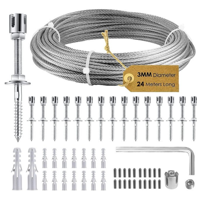 不锈钢植物藤蔓攀爬钢丝绳Stainless Steel Trellis