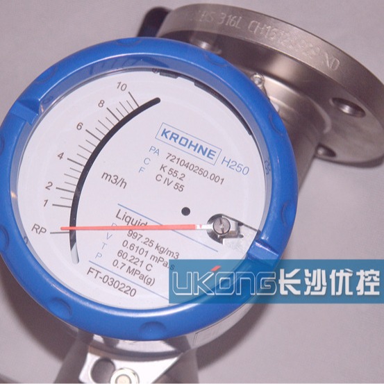 德国KROHNE科隆H250金属管浮子DWM2000插入式电磁流量计DW开关