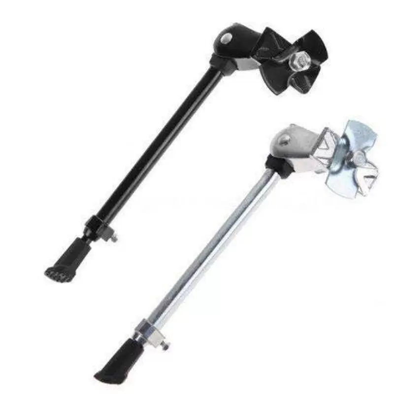 自行车装备配 山地车脚撑中支架边撑停车架自行车支撑骑行