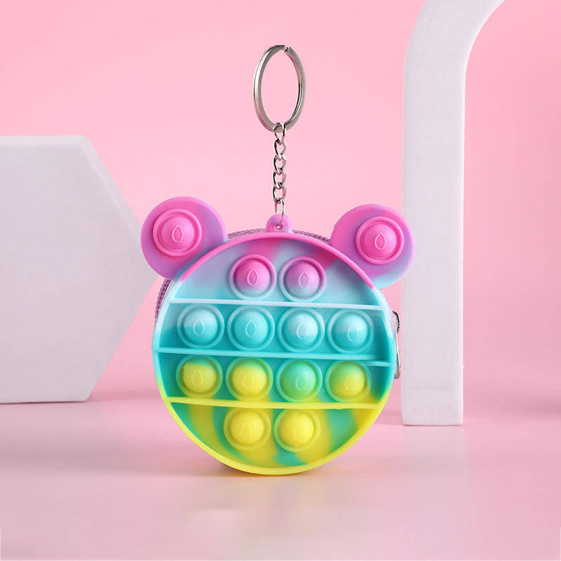 Customized Rat Exterminator Coin Purse Cartoon Crossbody Bag Children's Stress Relief Toy Bag Decompression Squeeze Toy Pendant