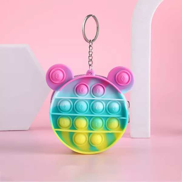 Customized Rat Exterminator Coin Purse Cartoon Crossbody Bag Children's Stress Relief Toy Bag Decompression Squeeze Toy Pendant