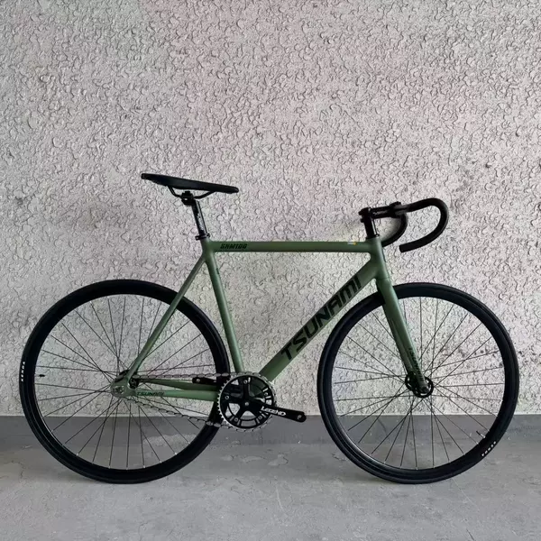 S(49cm)[Height 150-167cm]-Military green with black letters