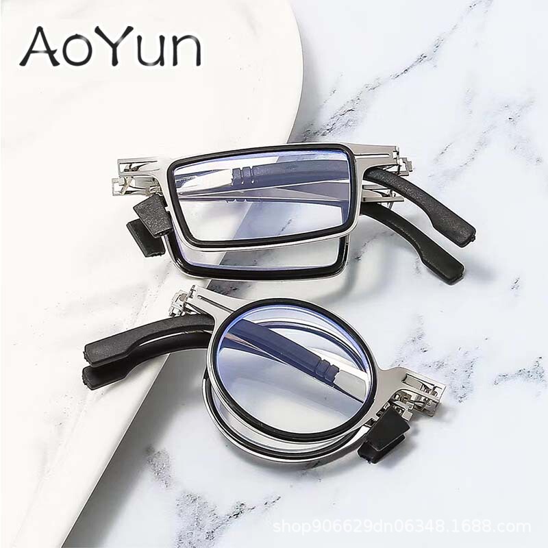 Ultra-Light Screw-Free Folding Anti-Blue Light Reading Glasses for Men and Women High-Definition Portable Fashion Retro Reading Glasses Cross-Border Wholesale Ultra-Light Screw-Free Folding Anti-Blue Light Reading Glasses for Men and Women High-Definition Portable Fashion Retro Reading Glasses Cross-Border Wholesale