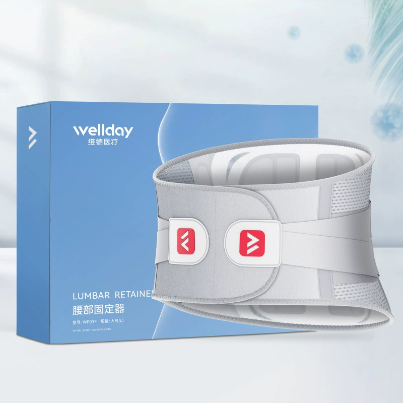 WELLDAY Weide поясничный поддерживающий пояс, фиксатор талии, стальная пластина, поддержка мужских и женских поясничных дисков, грыжа межпозвоночного диска, поясничная поддержка