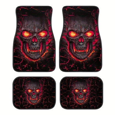 Dirt-Resistant, Wear-Resistant, Anti-Scratch Mats, Avtomobil döşəmə paspasları - x-car-floor-mat-44-3344cm-crystal-velvet-dot-plastic-bottom-two-piece-pack