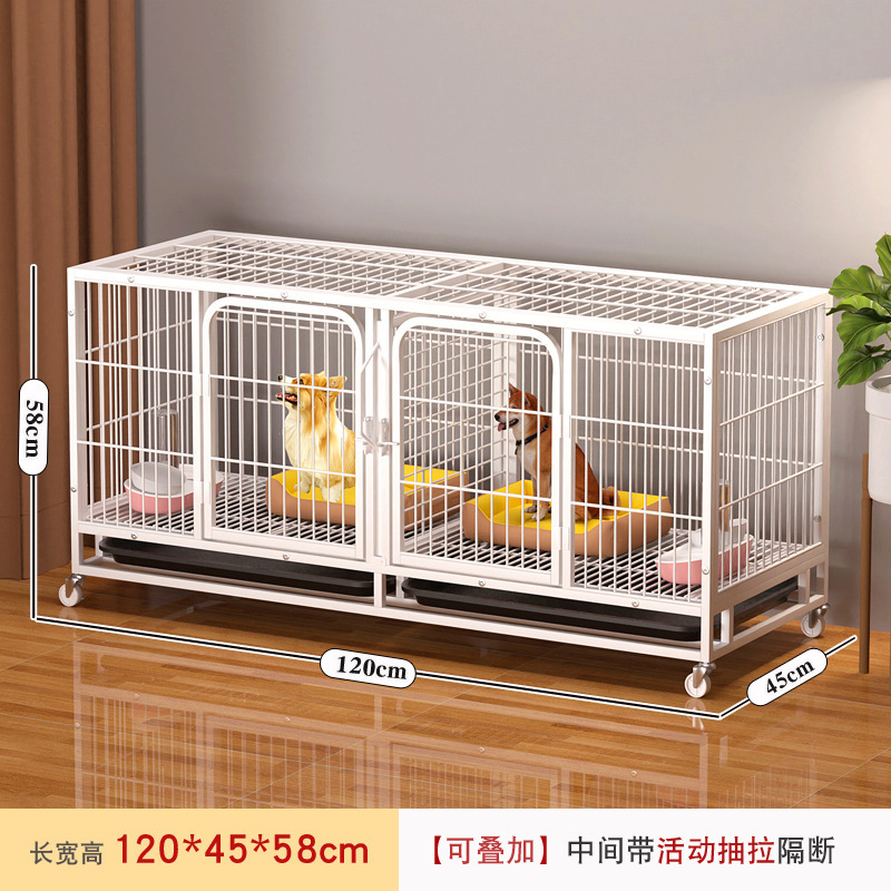 宠物店繁殖笼猫笼子寄养笼多层带隔断狗笼可繁育养殖笼子猫窝兔笼|undefined