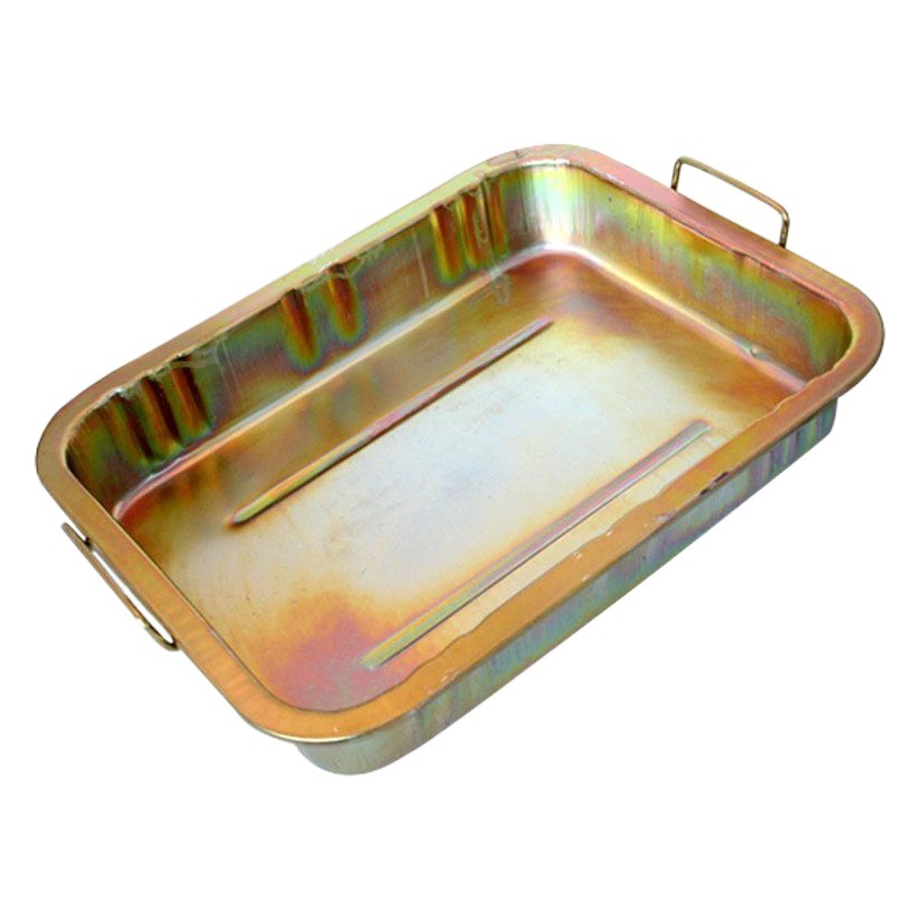 Cárter de aceite del coche engrosada piezas de la cuenca de limpieza de residuos cárter de aceite de hierro sartén de aceite