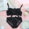 Black single piece