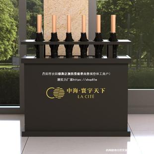 Commercial Umbrella Stand Hotel Sales Office Welcome Umbrella Storage Box Light Luxury Umbrella Rack Umbrella Bucket with Gold Others