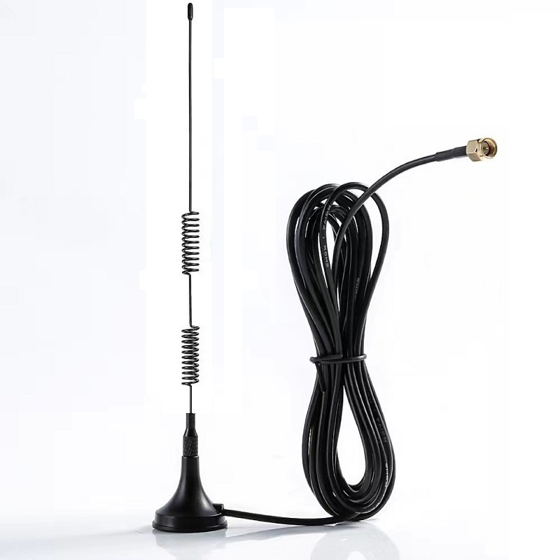 433MHZ双圈吸盘天线4G全网通抄表器户外充电桩吸盘天线/1.5米长线